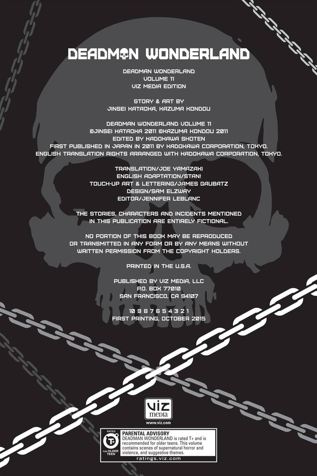 Read Deadman Wonderland Manga Online