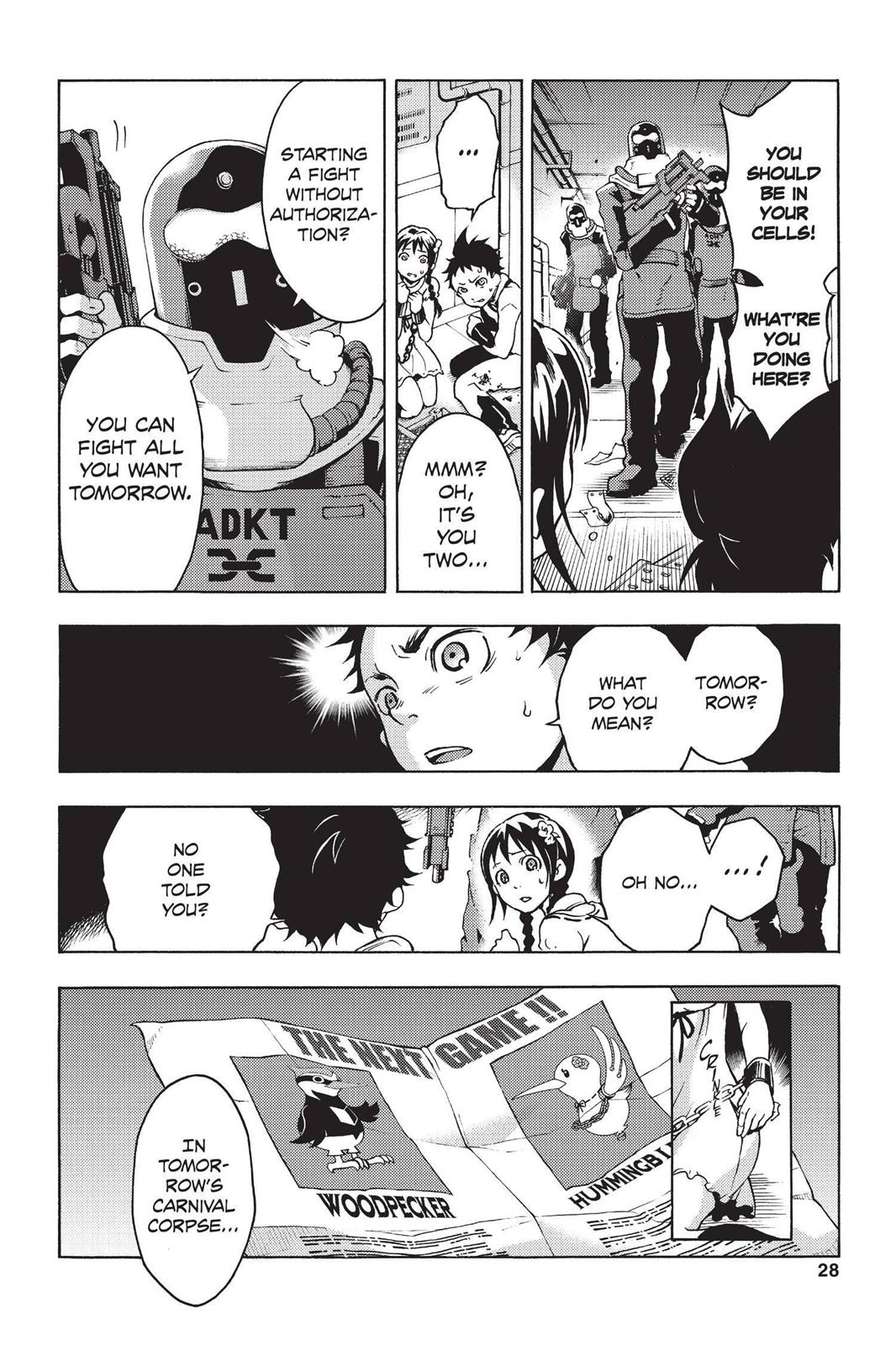 Read Deadman Wonderland Manga Online
