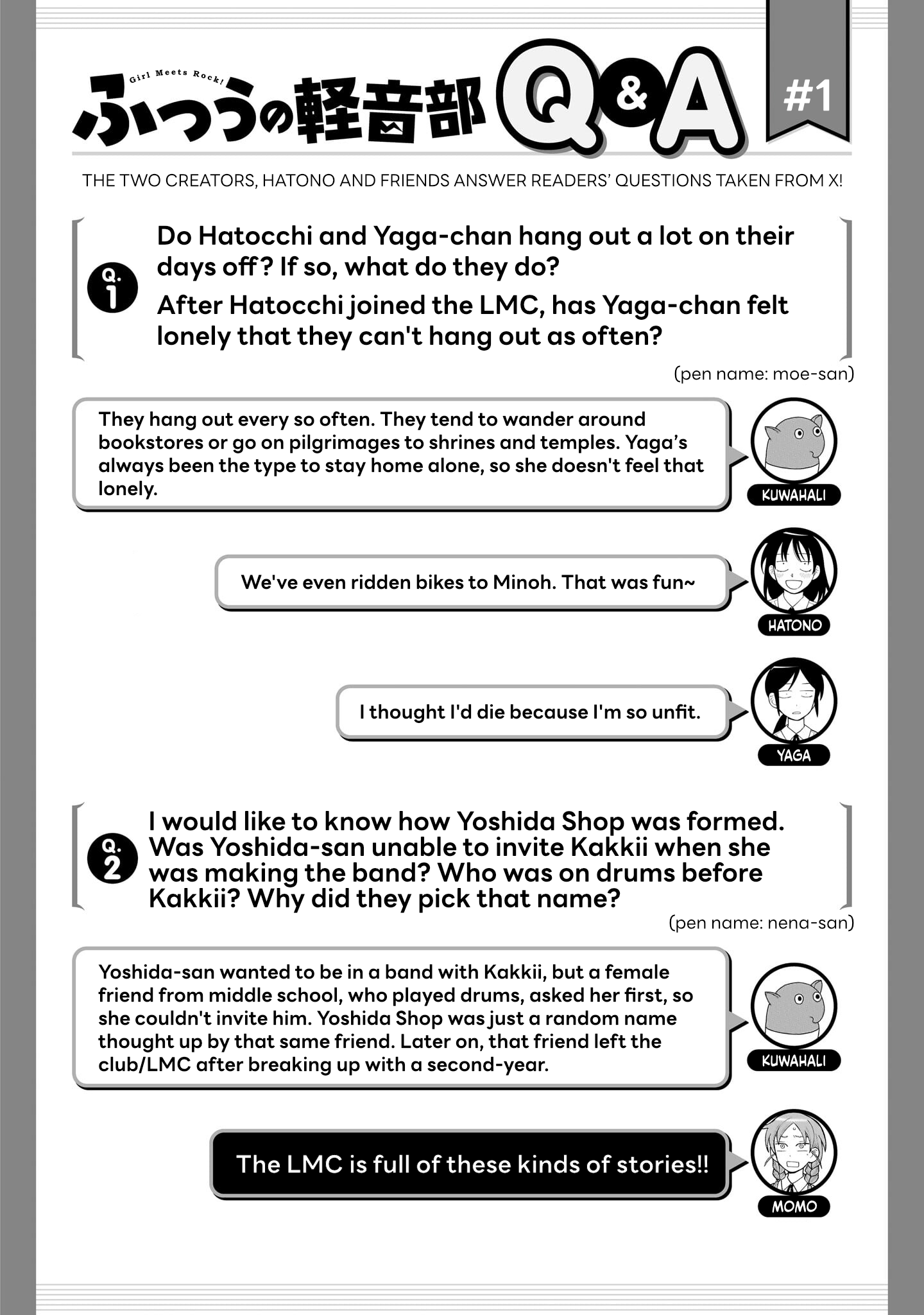 Read Girl Meets Rock Manga Online