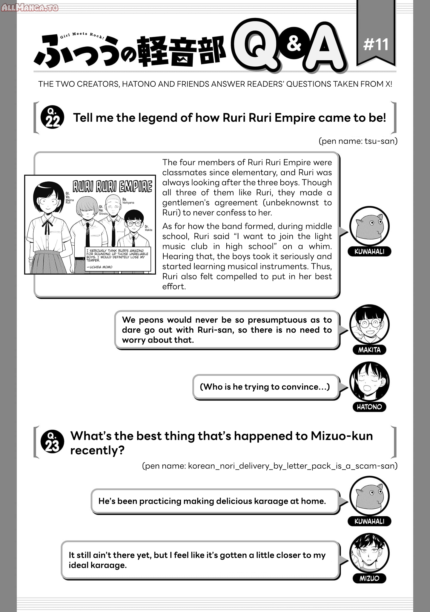 Read Girl Meets Rock Manga Online