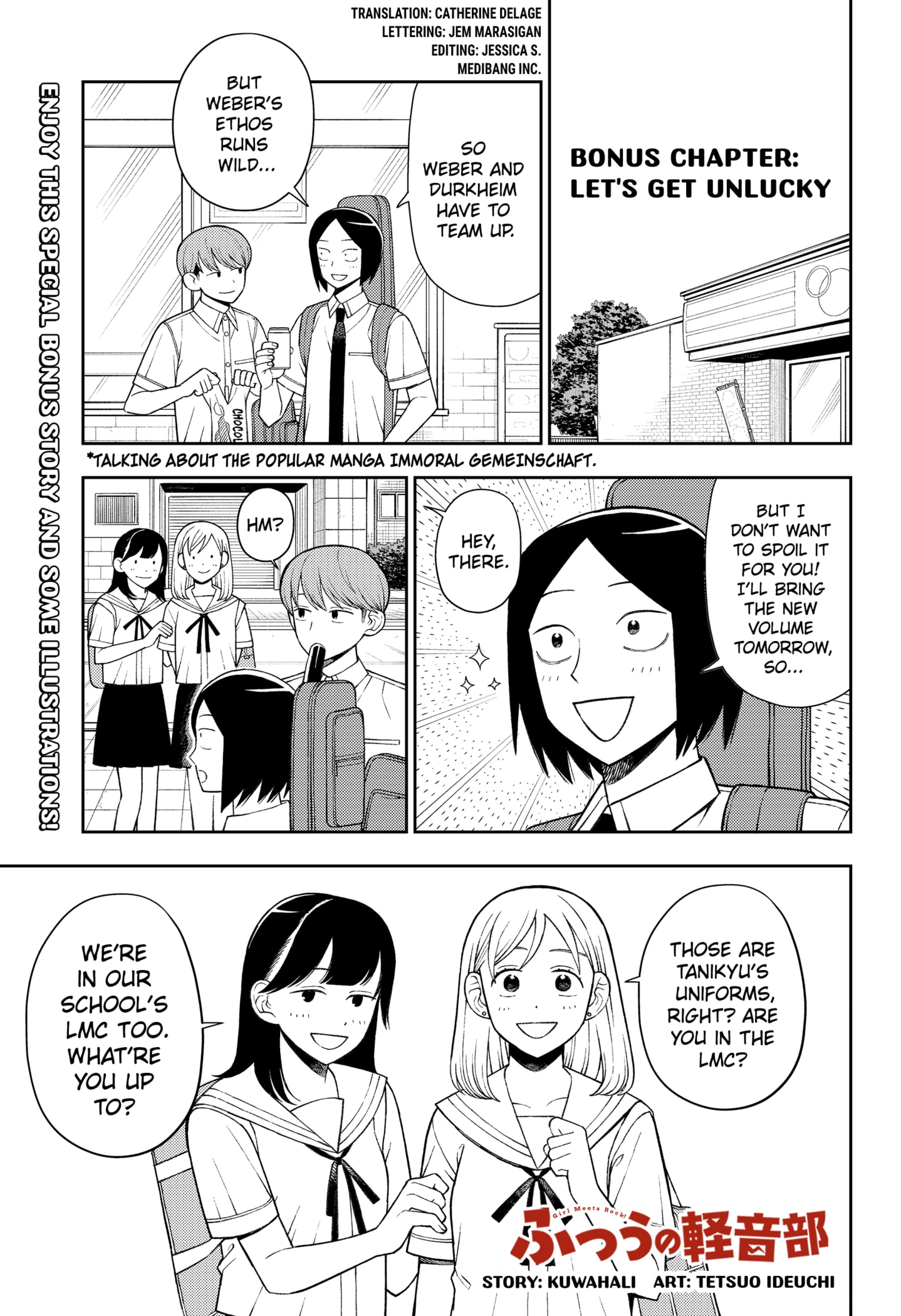 Read Girl Meets Rock Manga Online