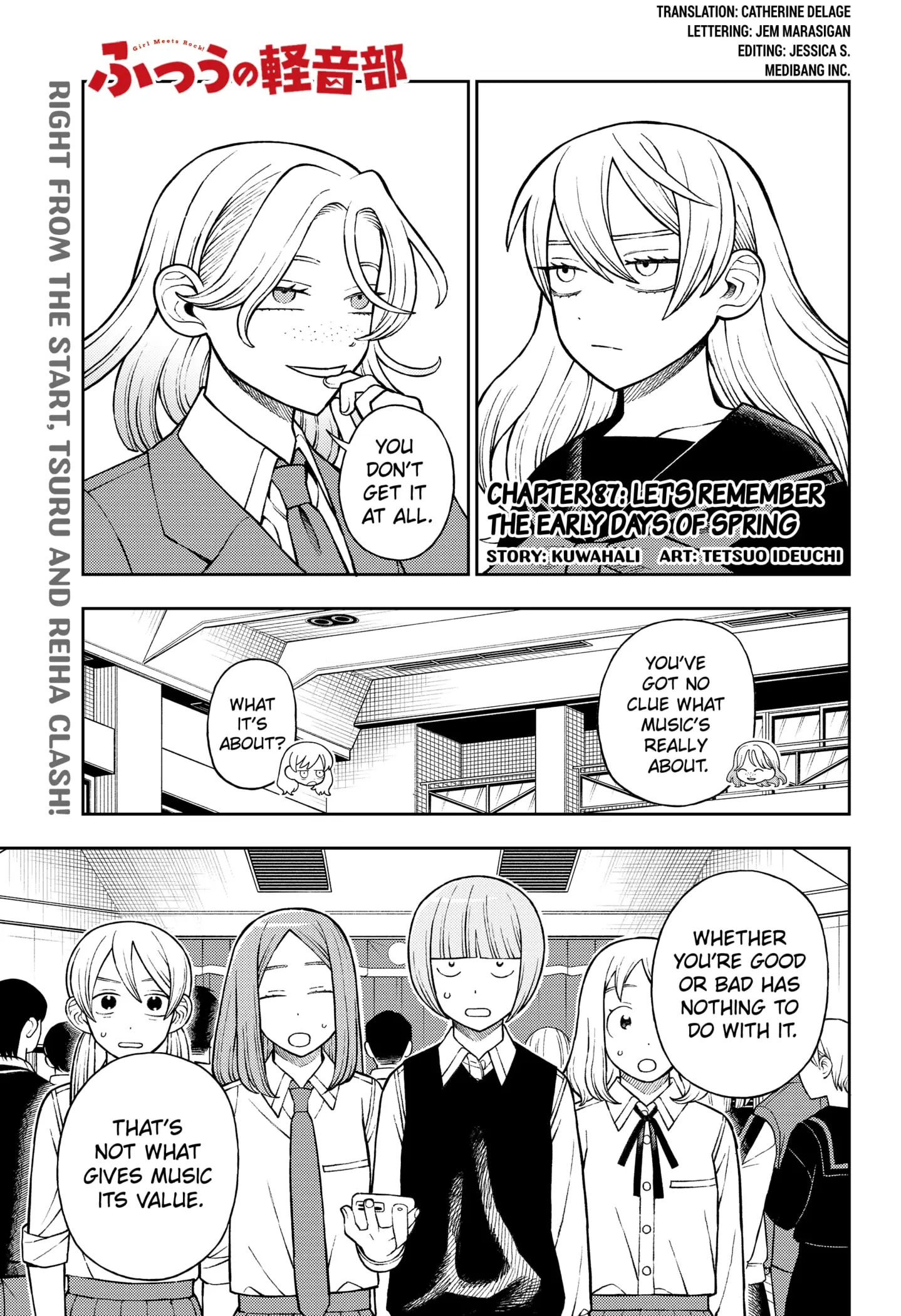 Read Girl Meets Rock Manga Online