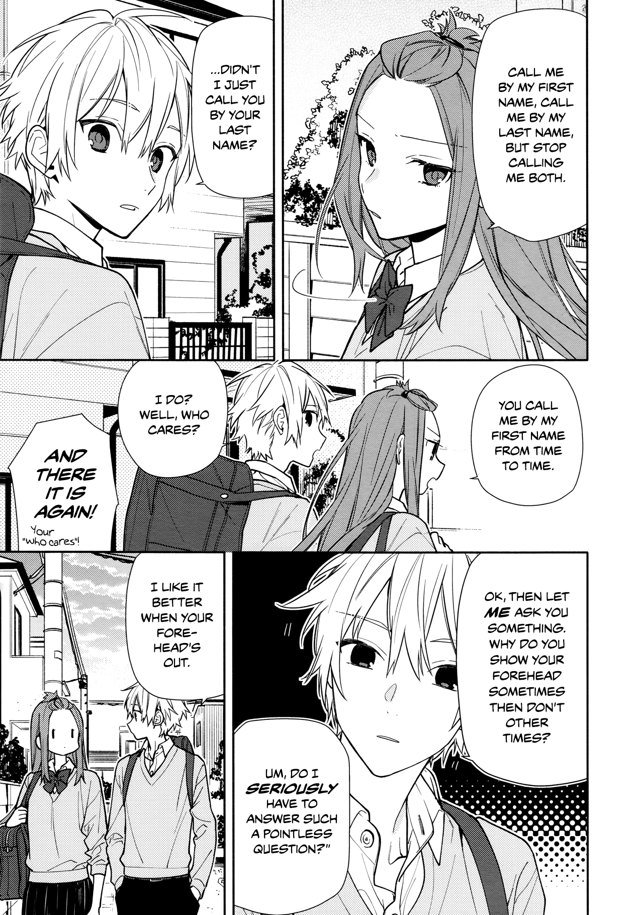 Read Horimiya Manga Online