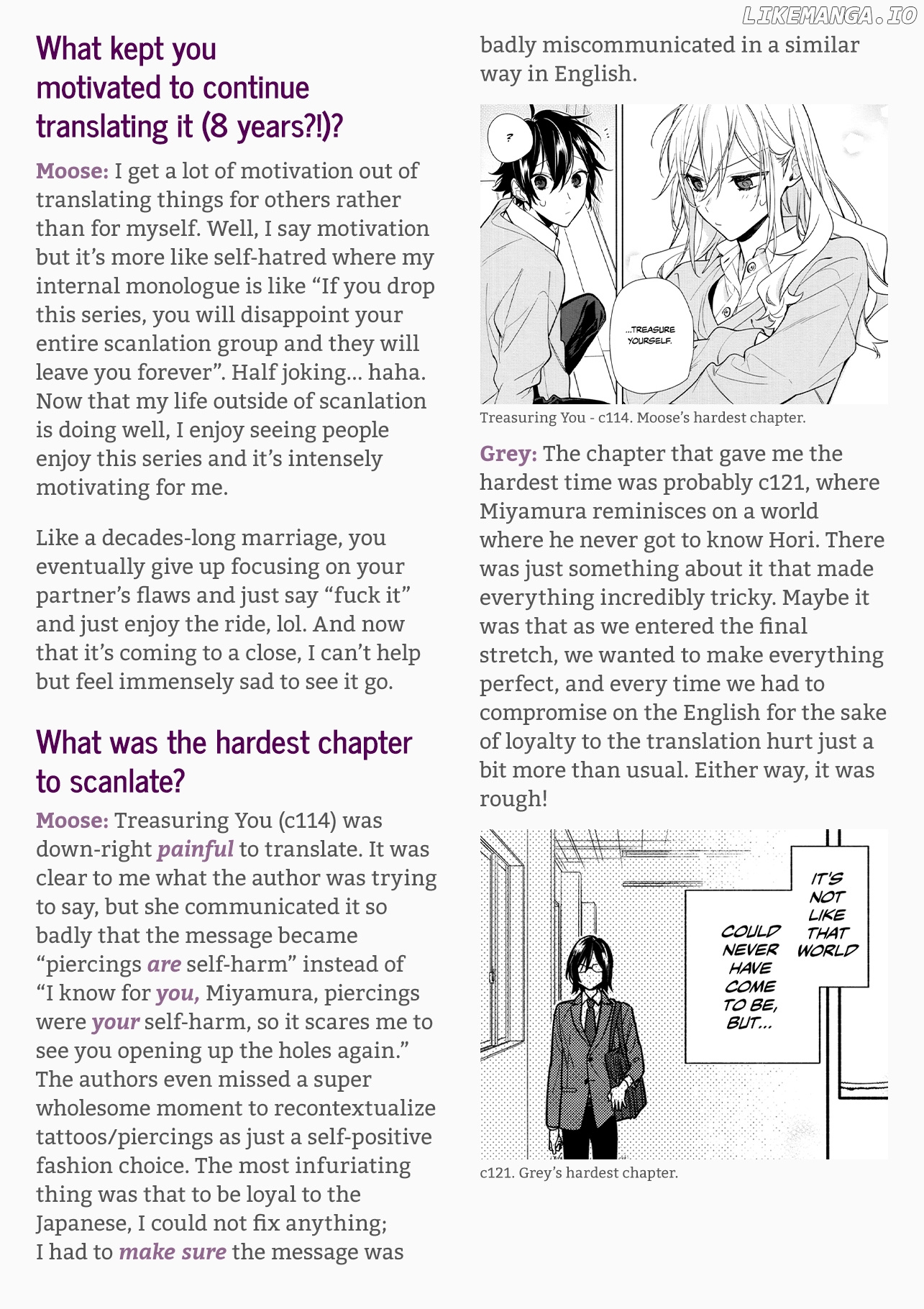 Read Horimiya Manga Online