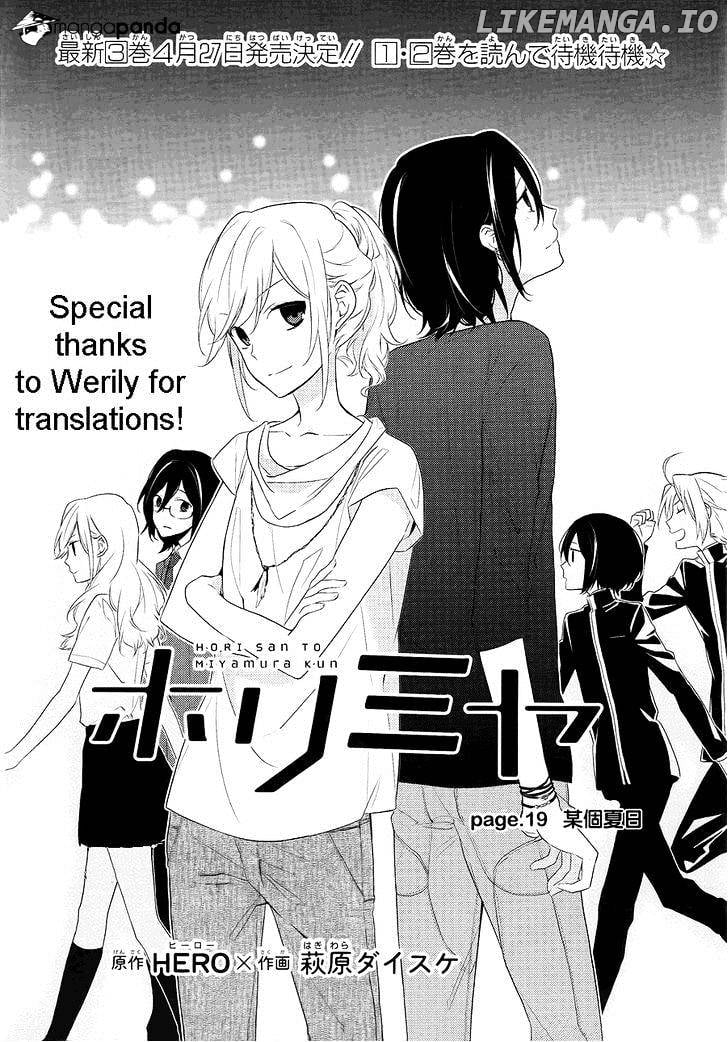 Read Horimiya Manga Online