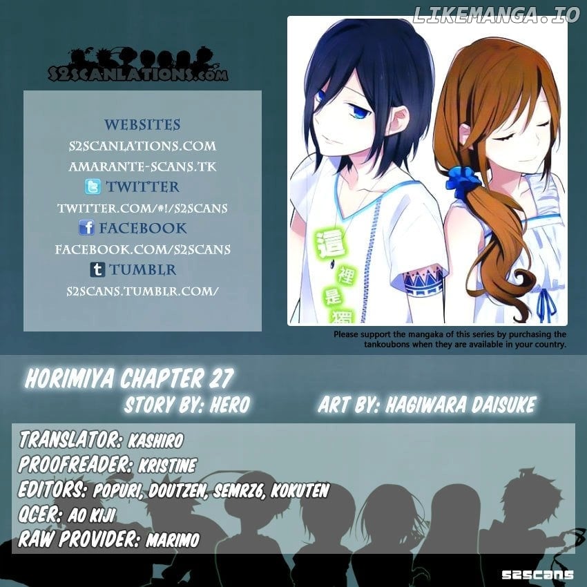 Read Horimiya Manga Online