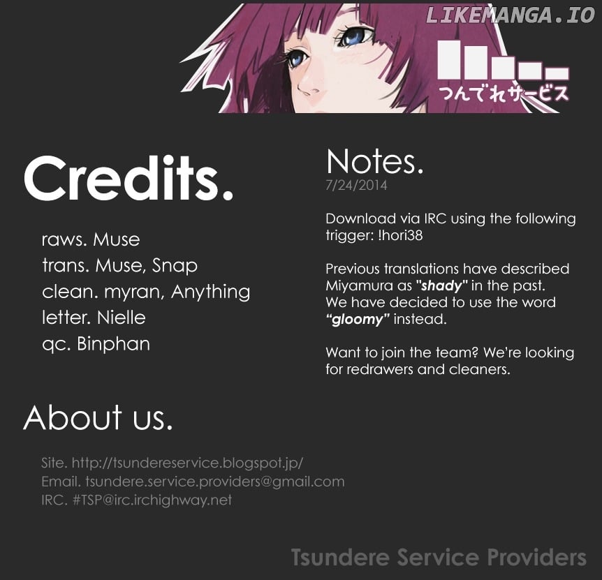 Read Horimiya Manga Online