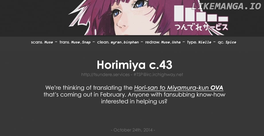 Read Horimiya Manga Online