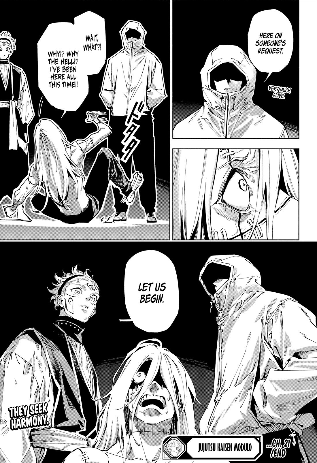 Read Jujutsu Kais Modulo Manga Online