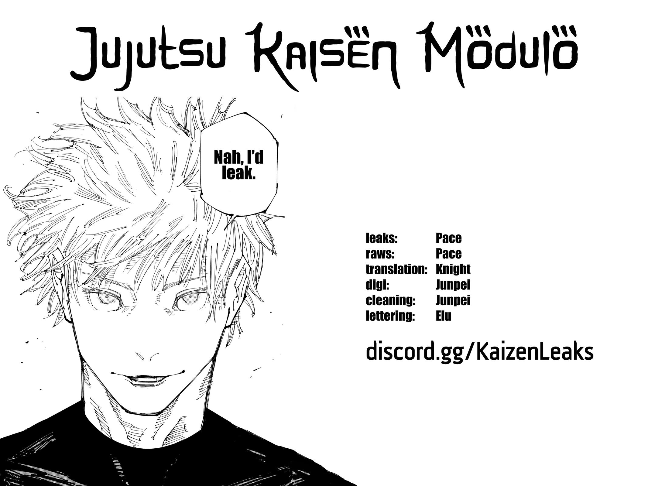 Read Jujutsu Kais Modulo Manga Online