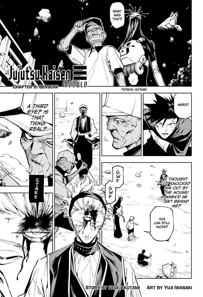 Read Jujutsu Kais Modulo Manga Online