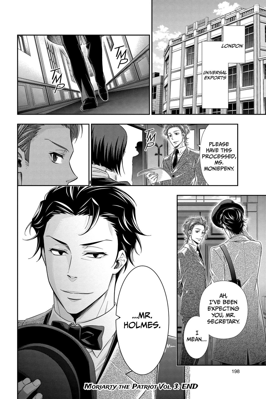 Read Moriarty the Patriot Manga Online