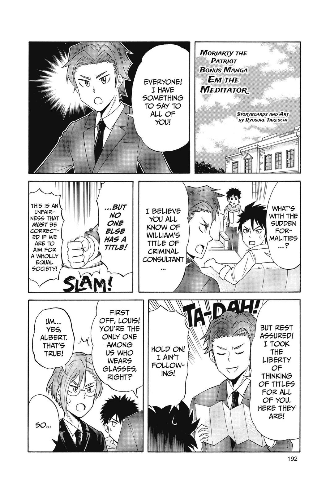 Read Moriarty the Patriot Manga Online