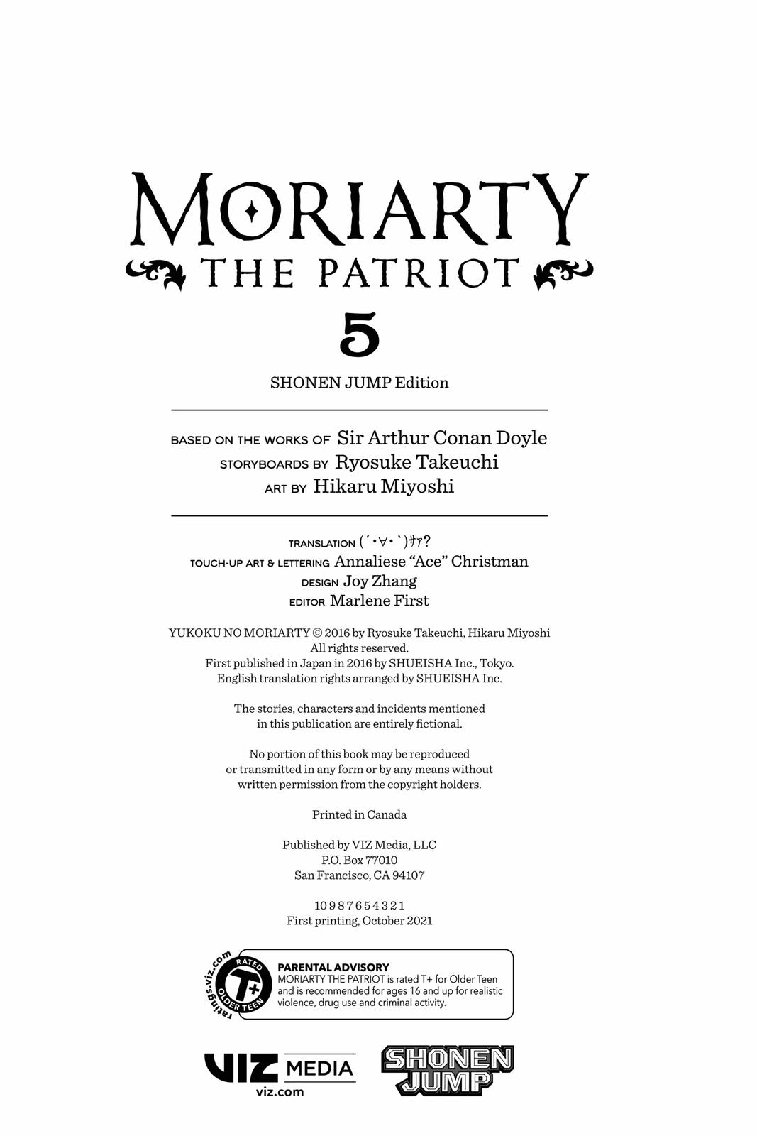 Read Moriarty the Patriot Manga Online