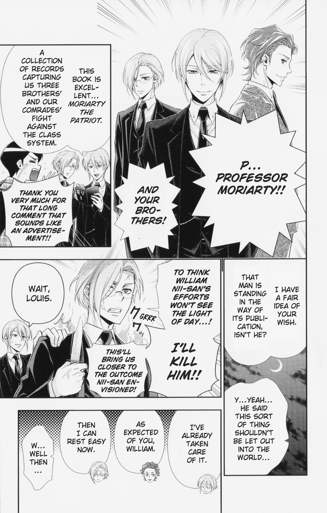 Read Moriarty the Patriot Manga Online