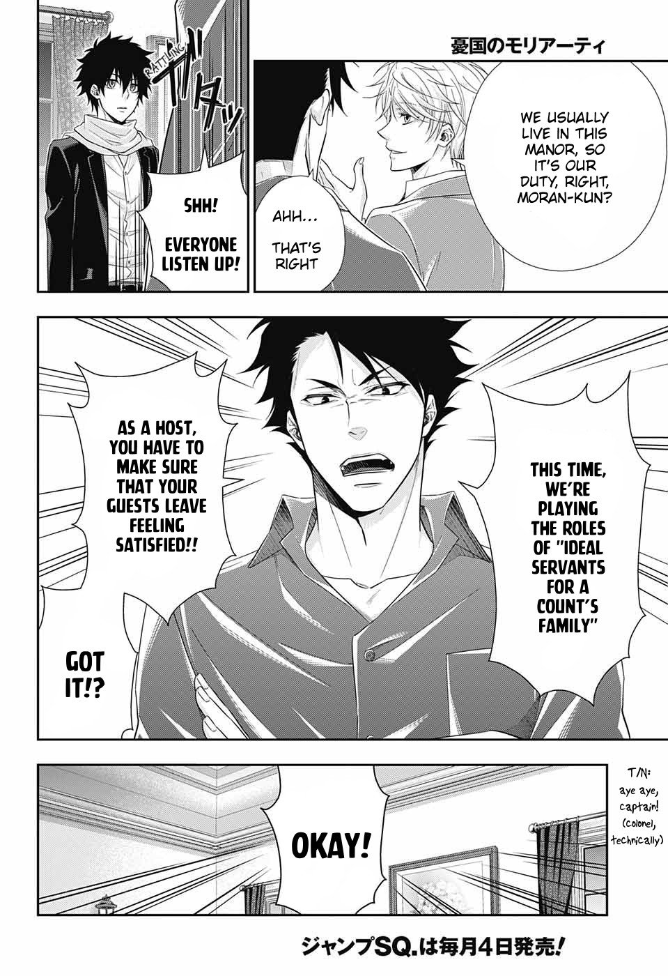 Read Moriarty the Patriot Manga Online