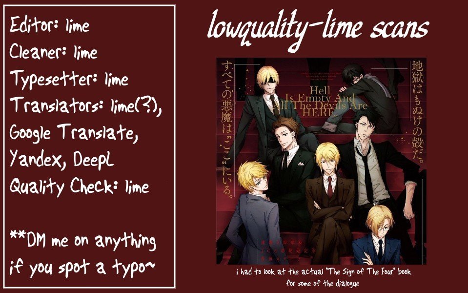 Read Moriarty the Patriot Manga Online