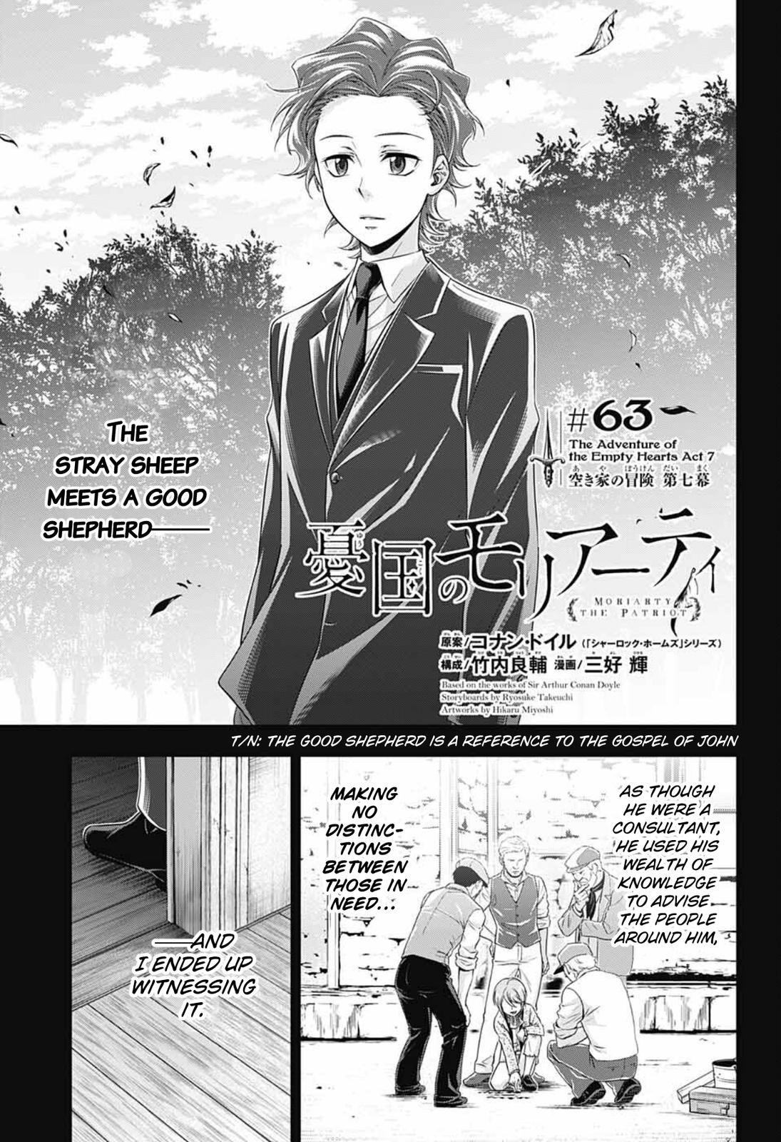 Read Moriarty the Patriot Manga Online