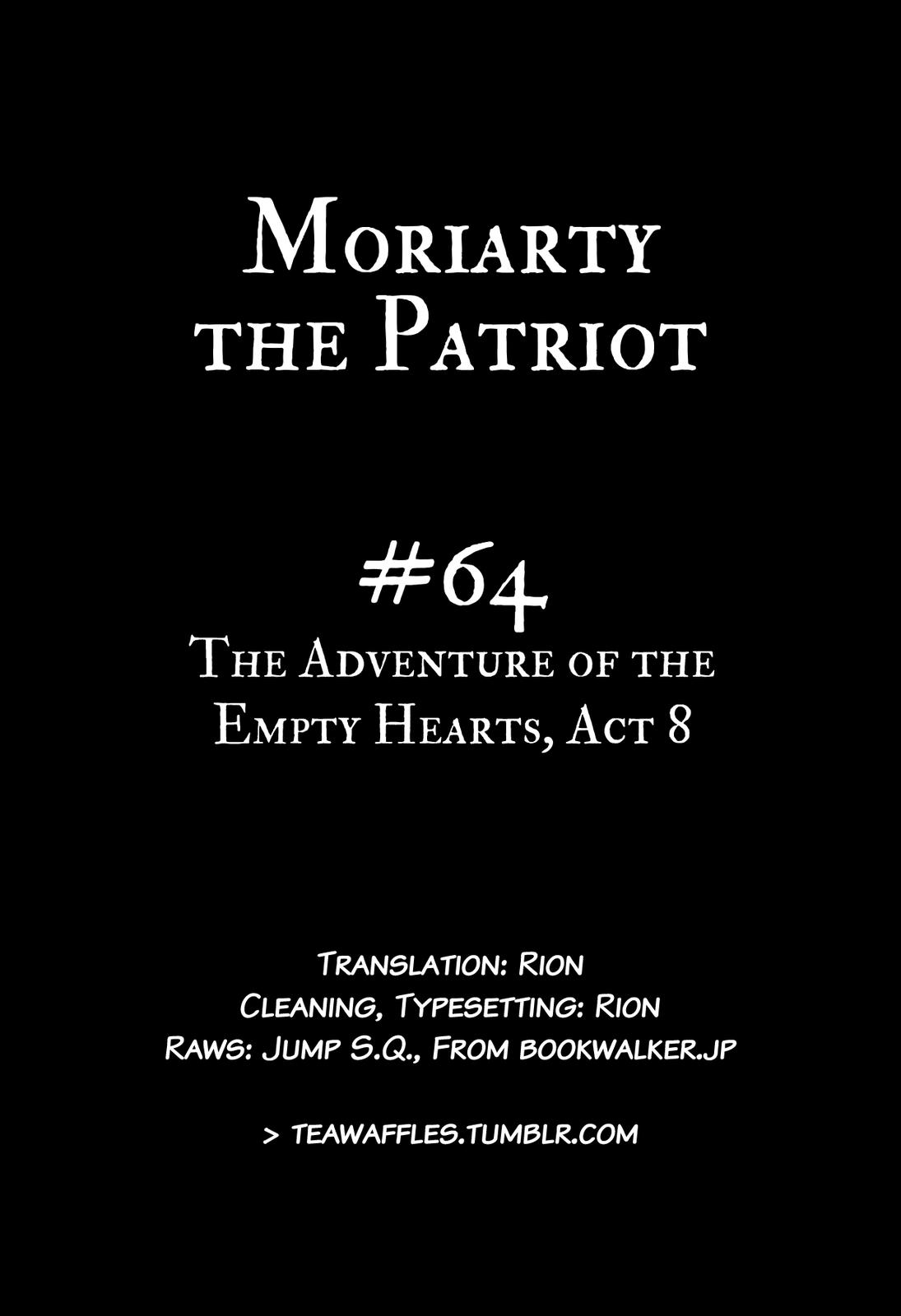 Read Moriarty the Patriot Manga Online