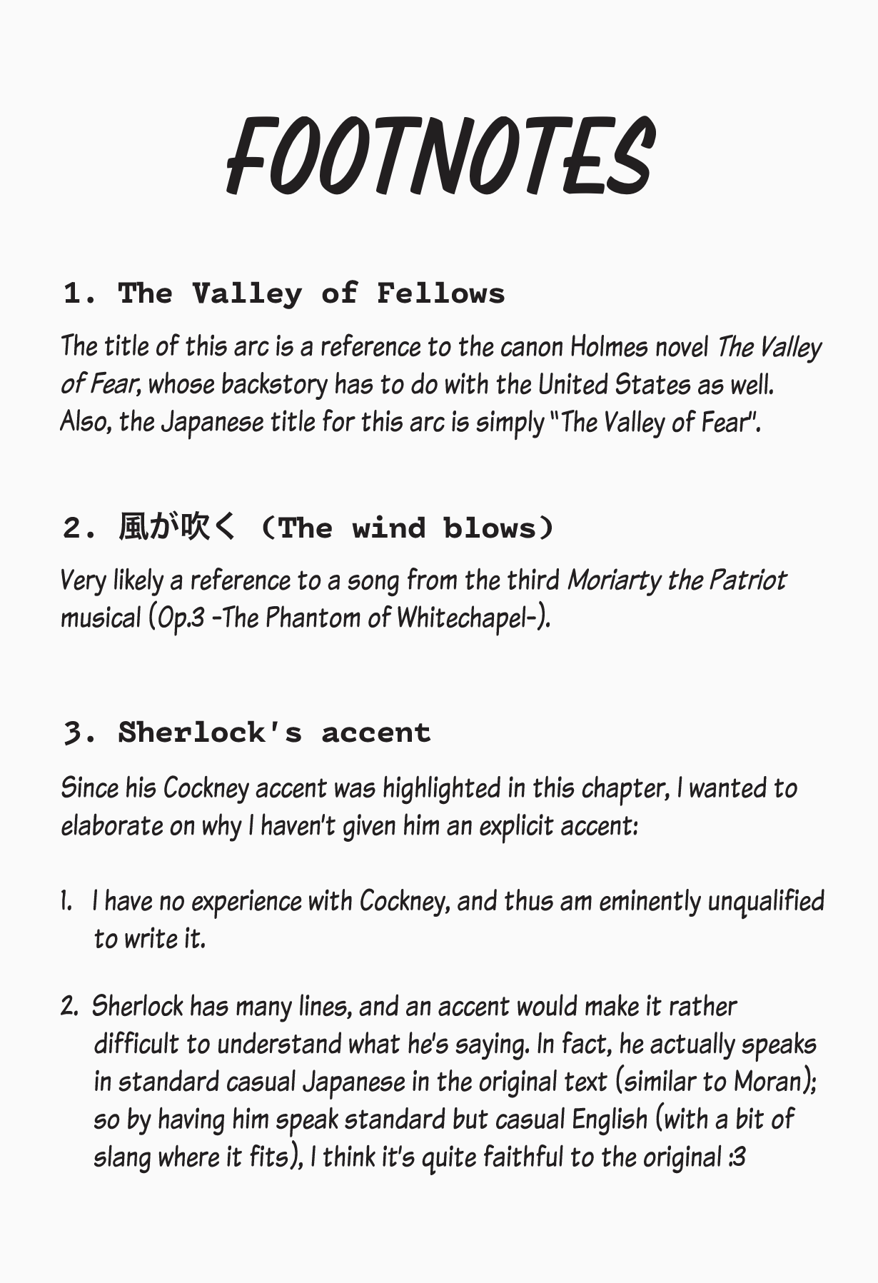 Read Moriarty the Patriot Manga Online