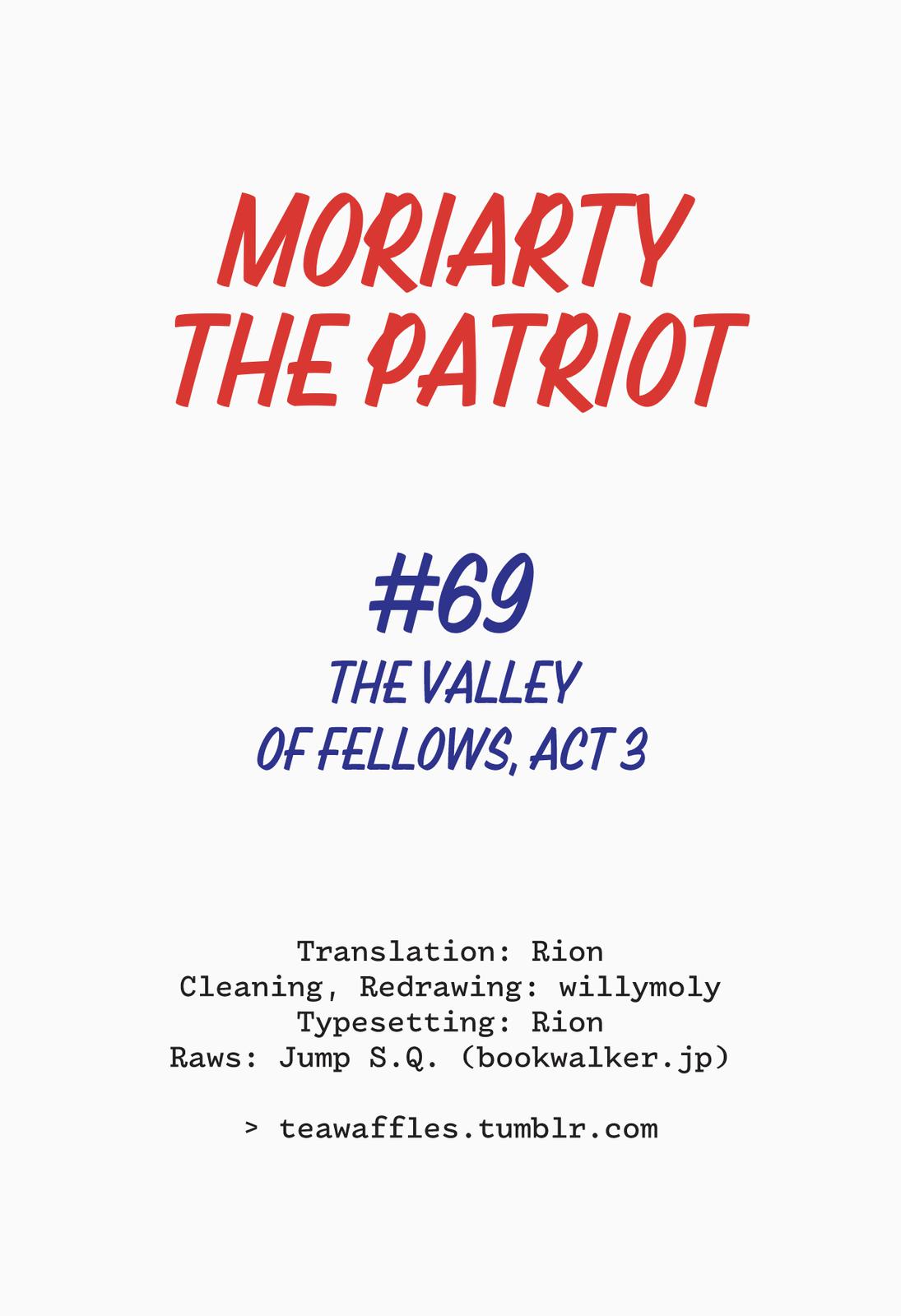 Read Moriarty the Patriot Manga Online