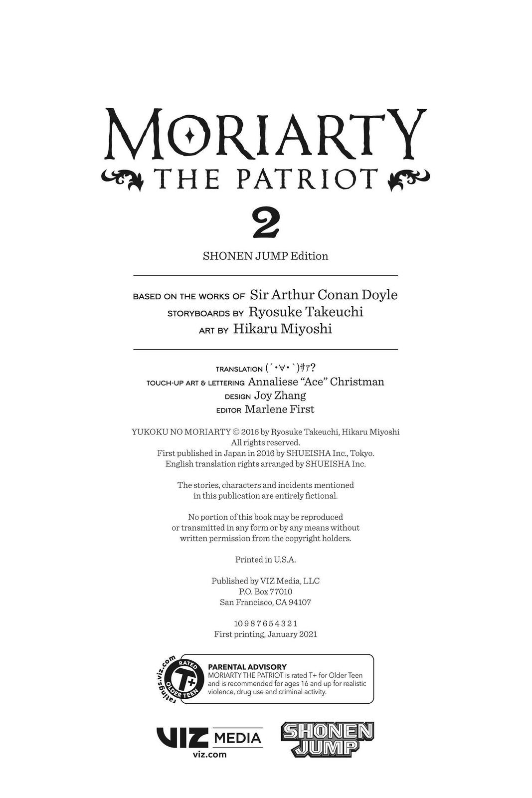 Read Moriarty the Patriot Manga Online