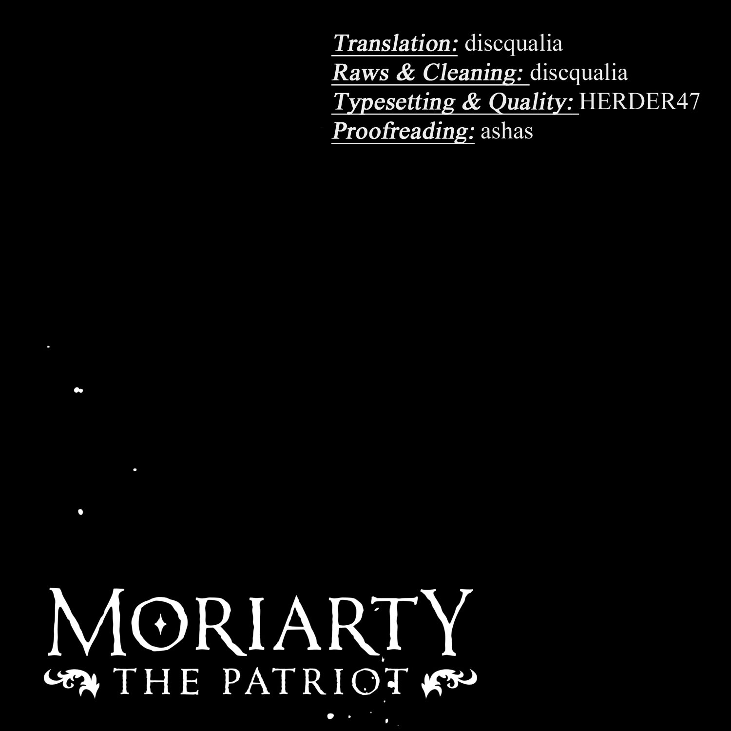 Read Moriarty the Patriot Manga Online