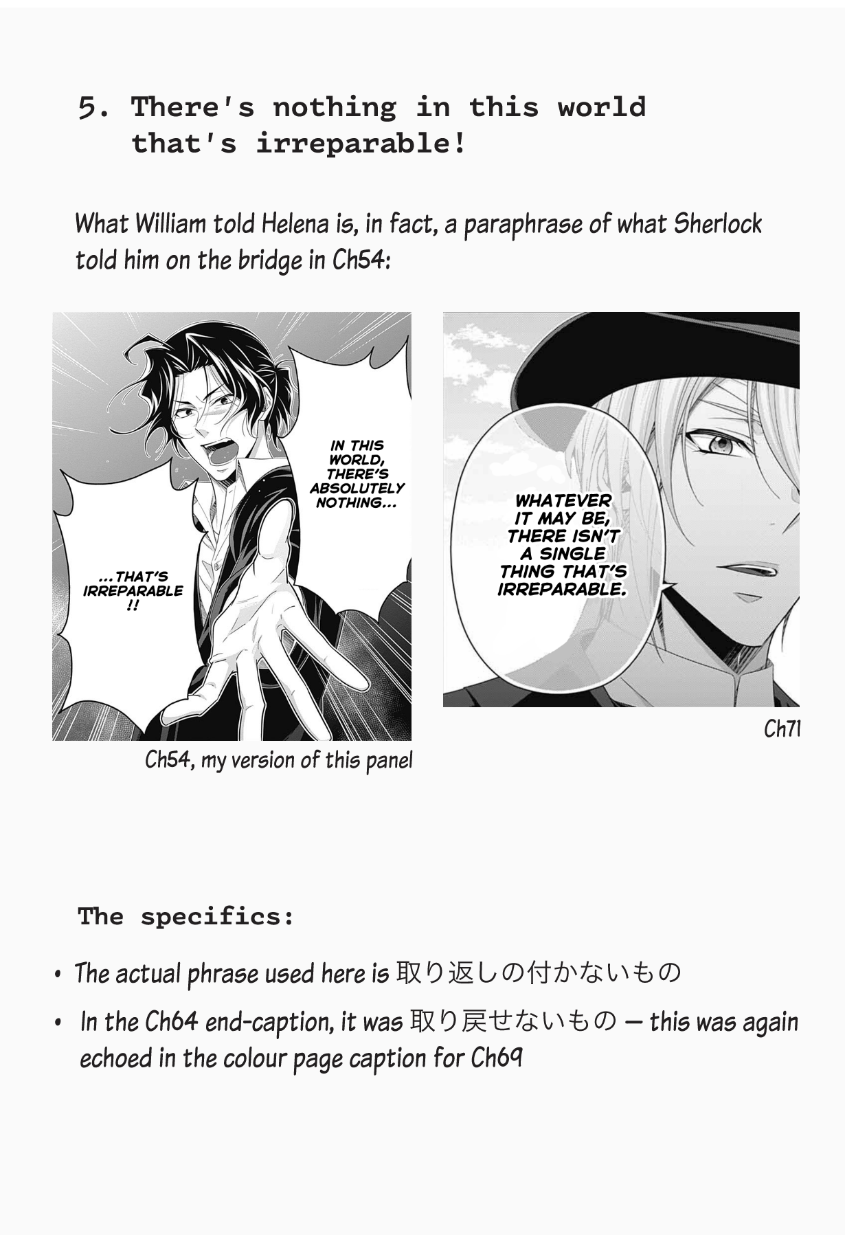 Read Moriarty the Patriot Manga Online