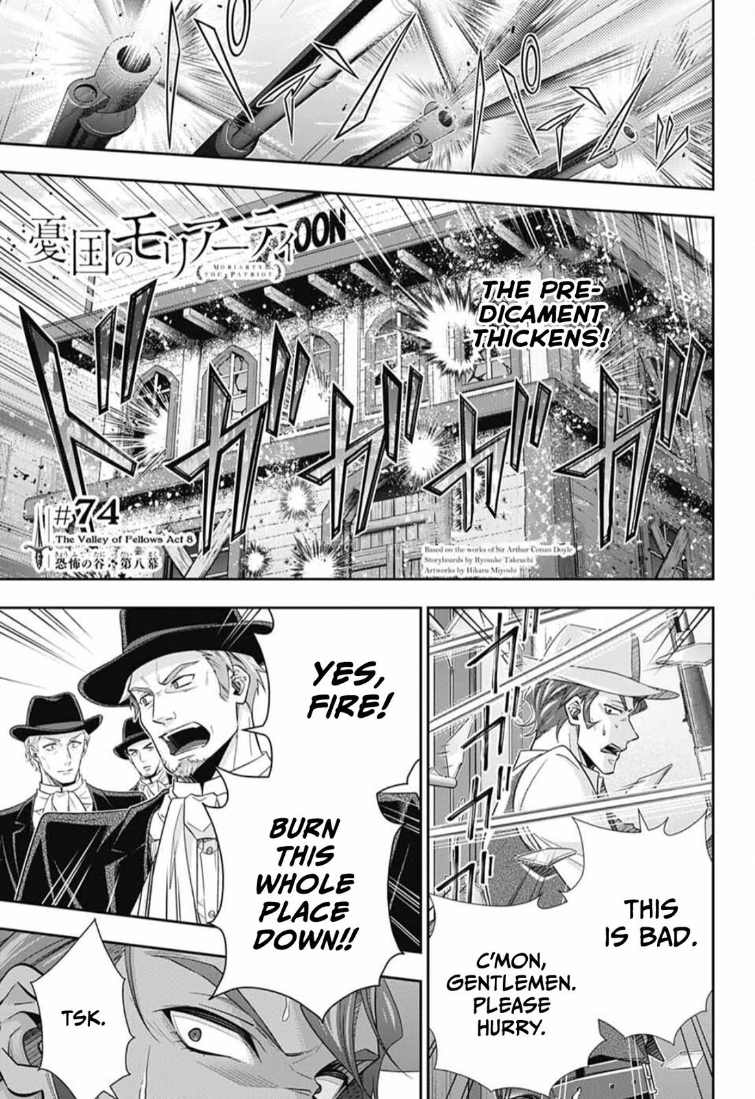 Read Moriarty the Patriot Manga Online