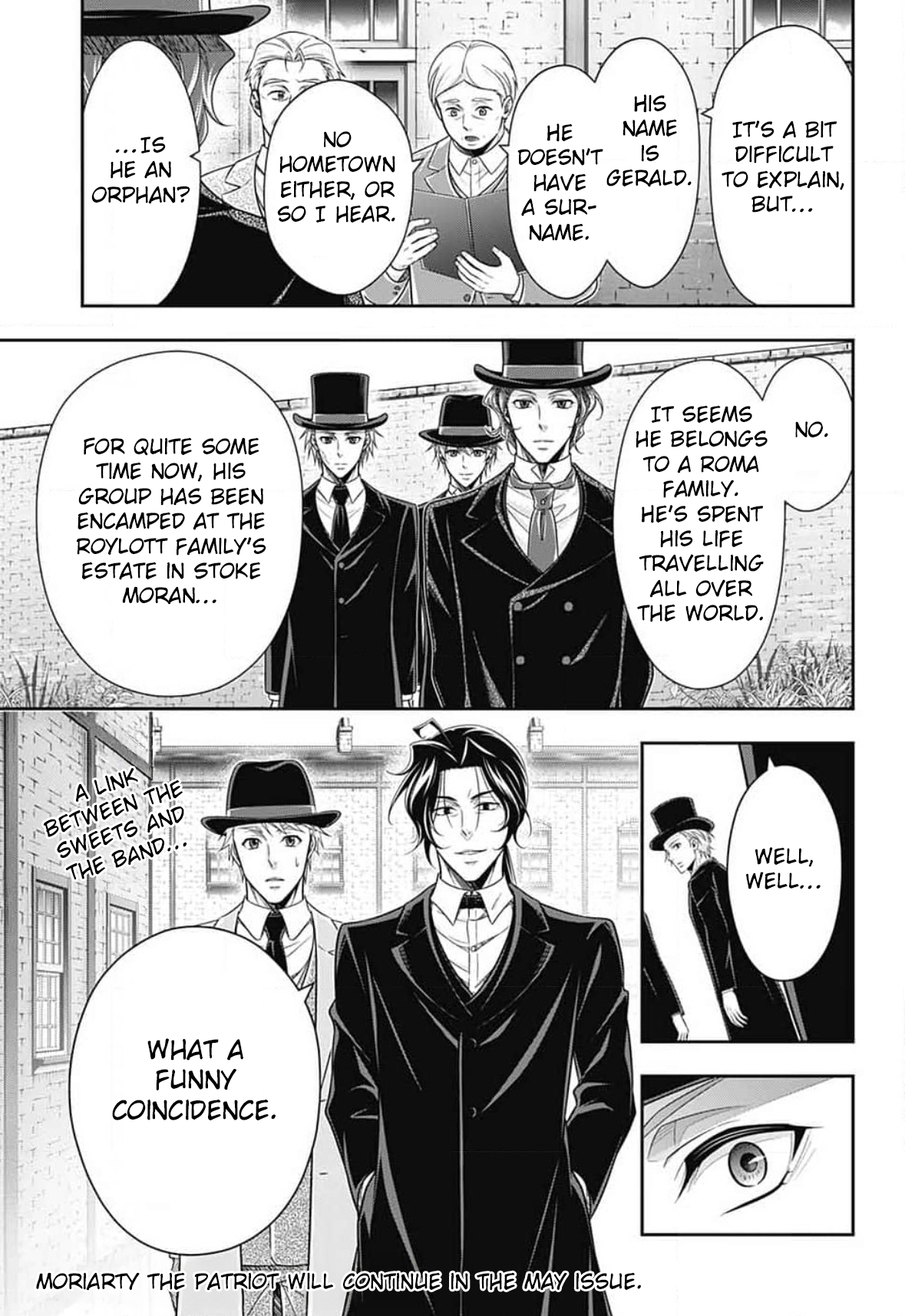 Read Moriarty the Patriot Manga Online