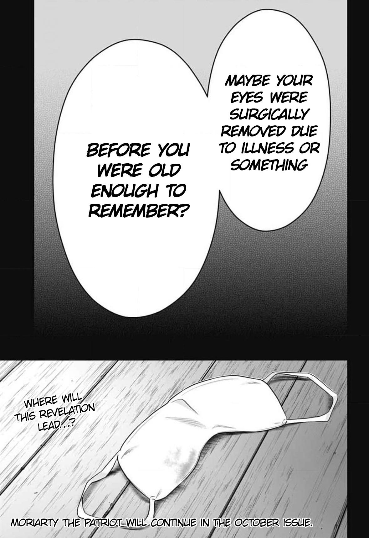 Read Moriarty the Patriot Manga Online