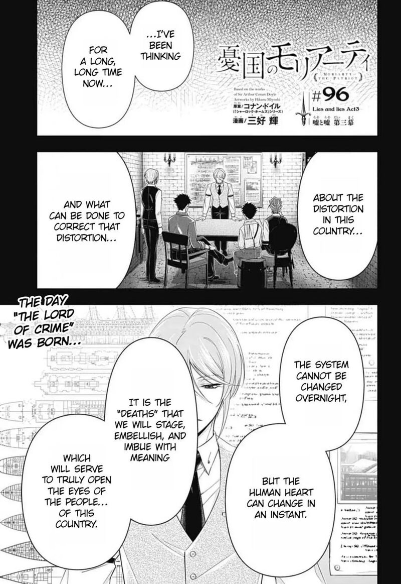 Read Moriarty the Patriot Manga Online