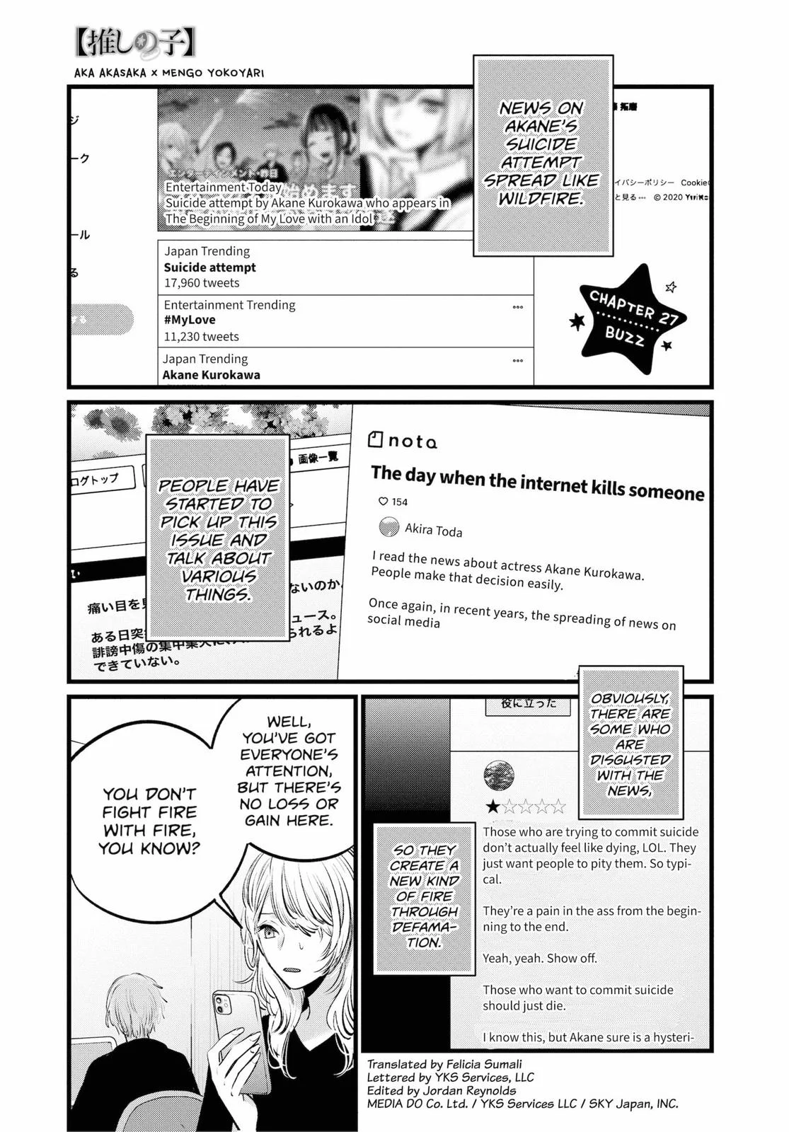 Read Oshi no Ko Manga Online