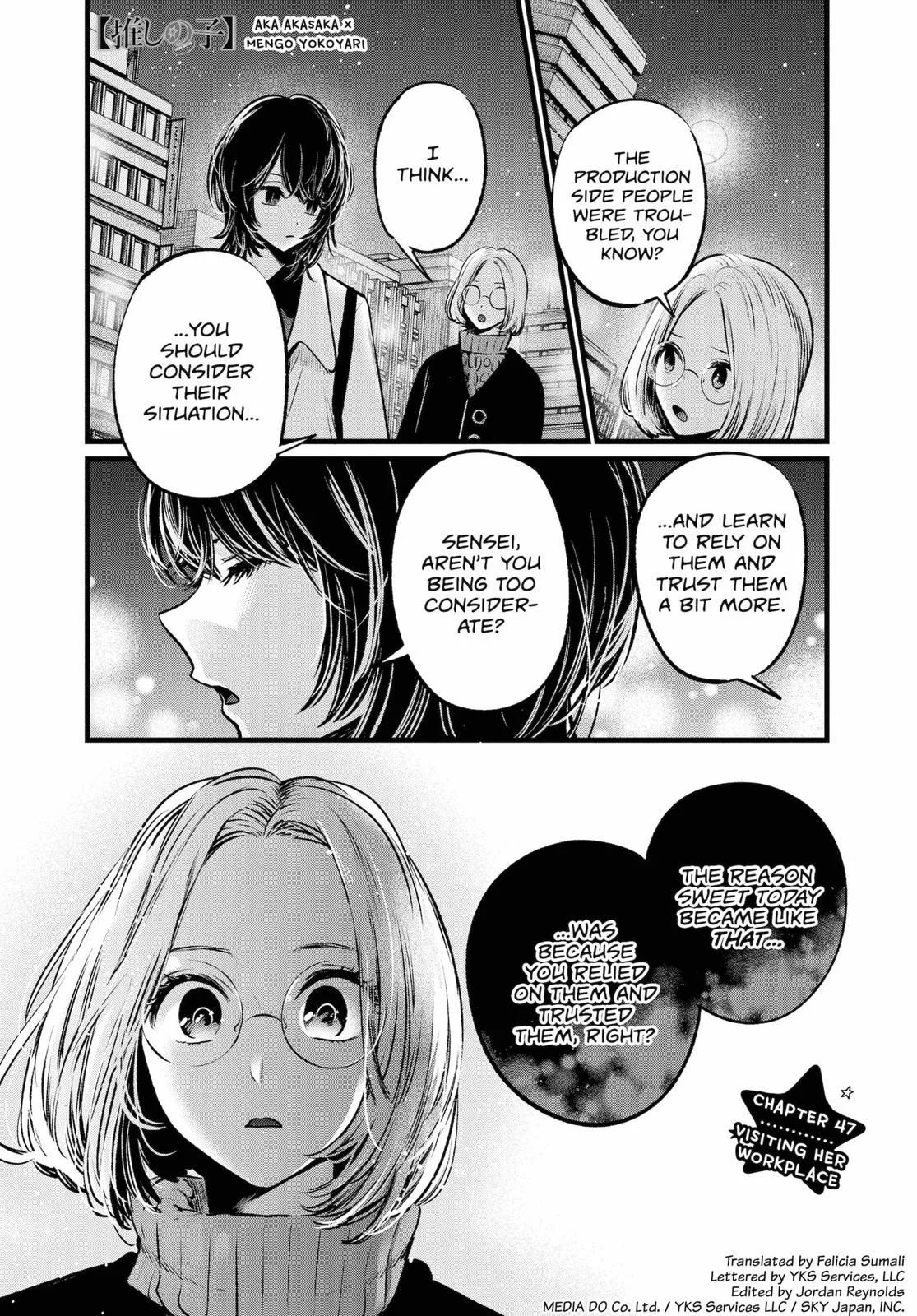 Read Oshi no Ko Manga Online