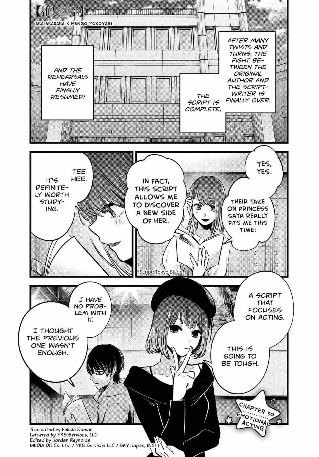 Read Oshi no Ko Manga Online