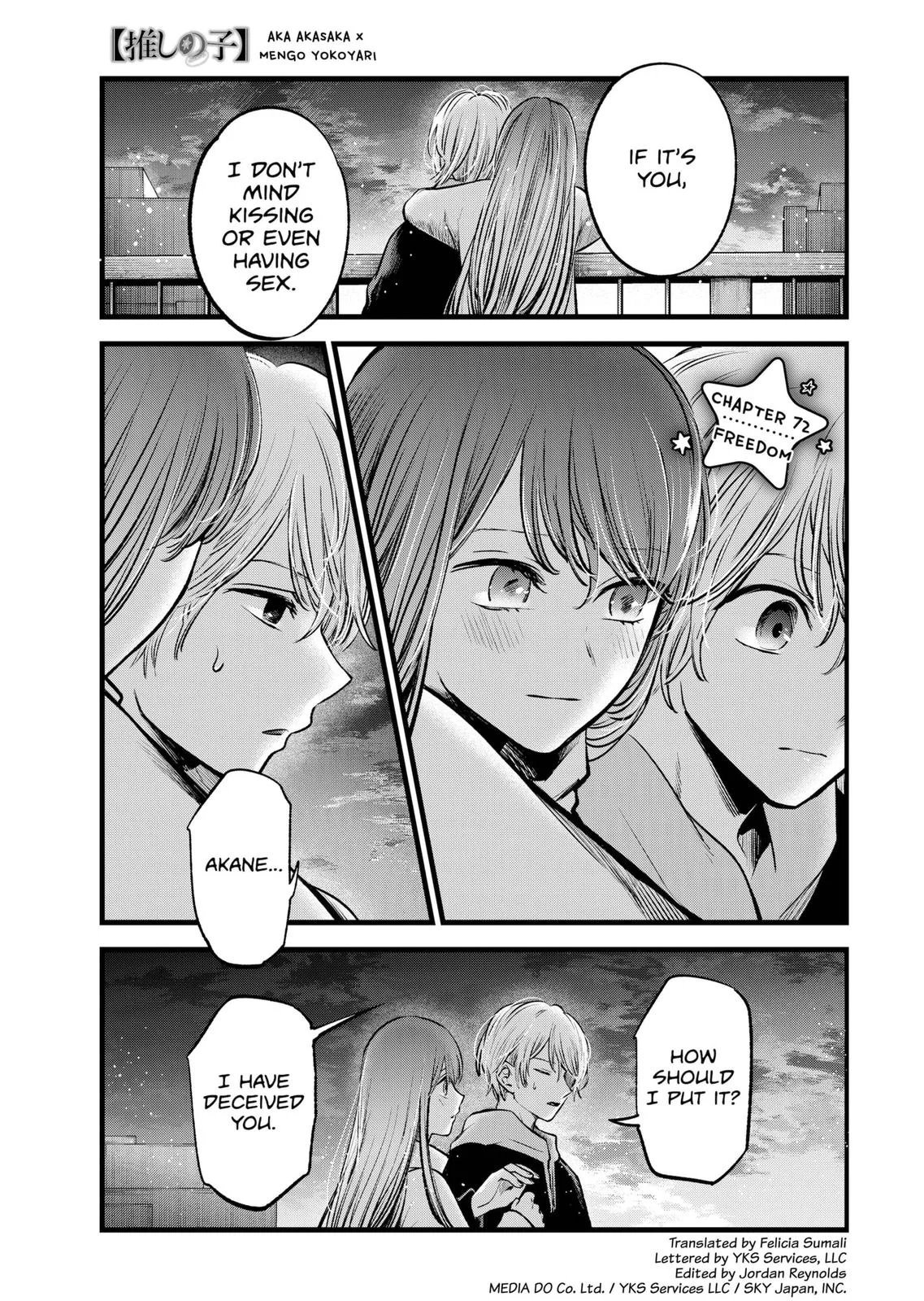 Read Oshi no Ko Manga Online