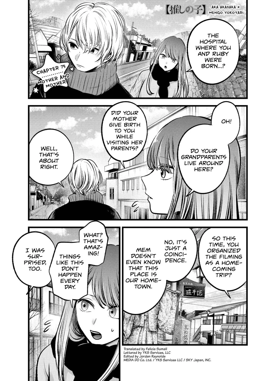 Read Oshi no Ko Manga Online