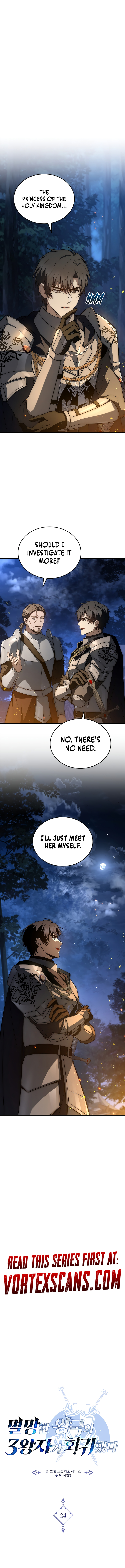 Read Regression of the Third Prince Manga Online