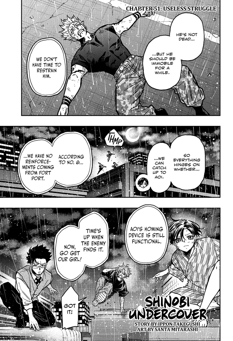 Read Shinobi Undercover Manga Online