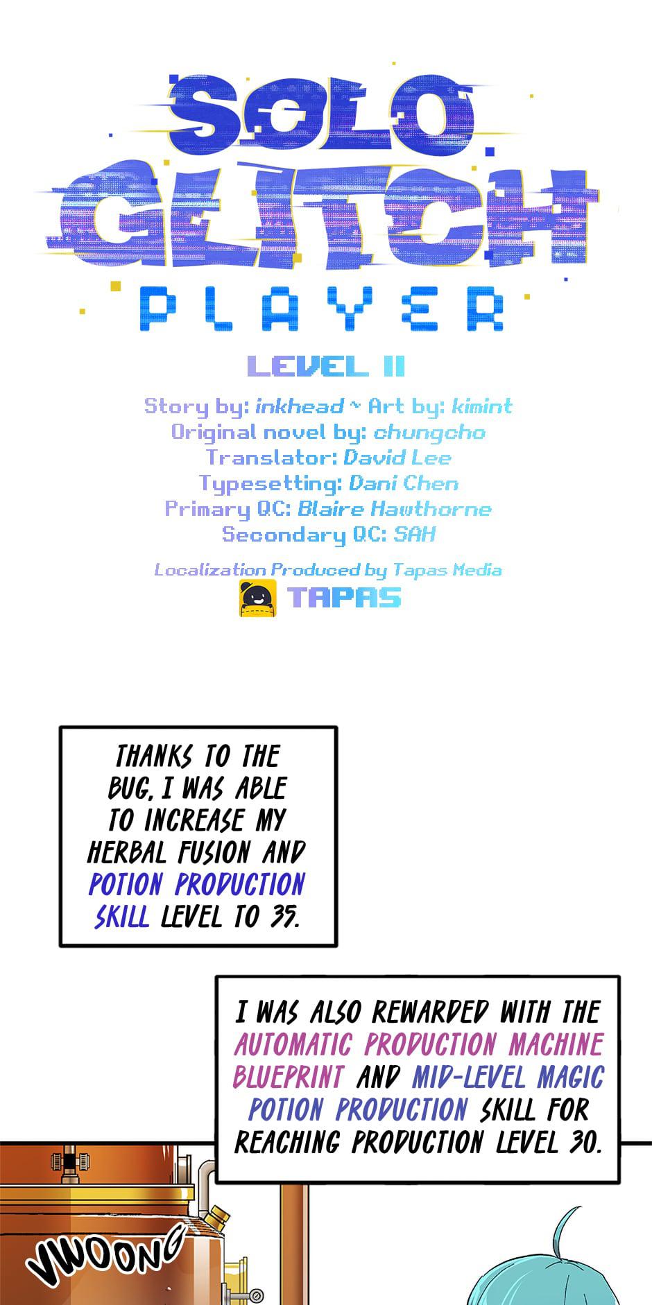 Read Solo Glitch Player Manga Online