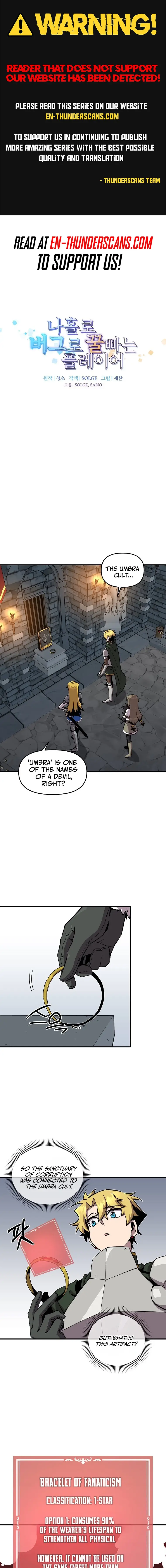 Read Solo Glitch Player Manga Online