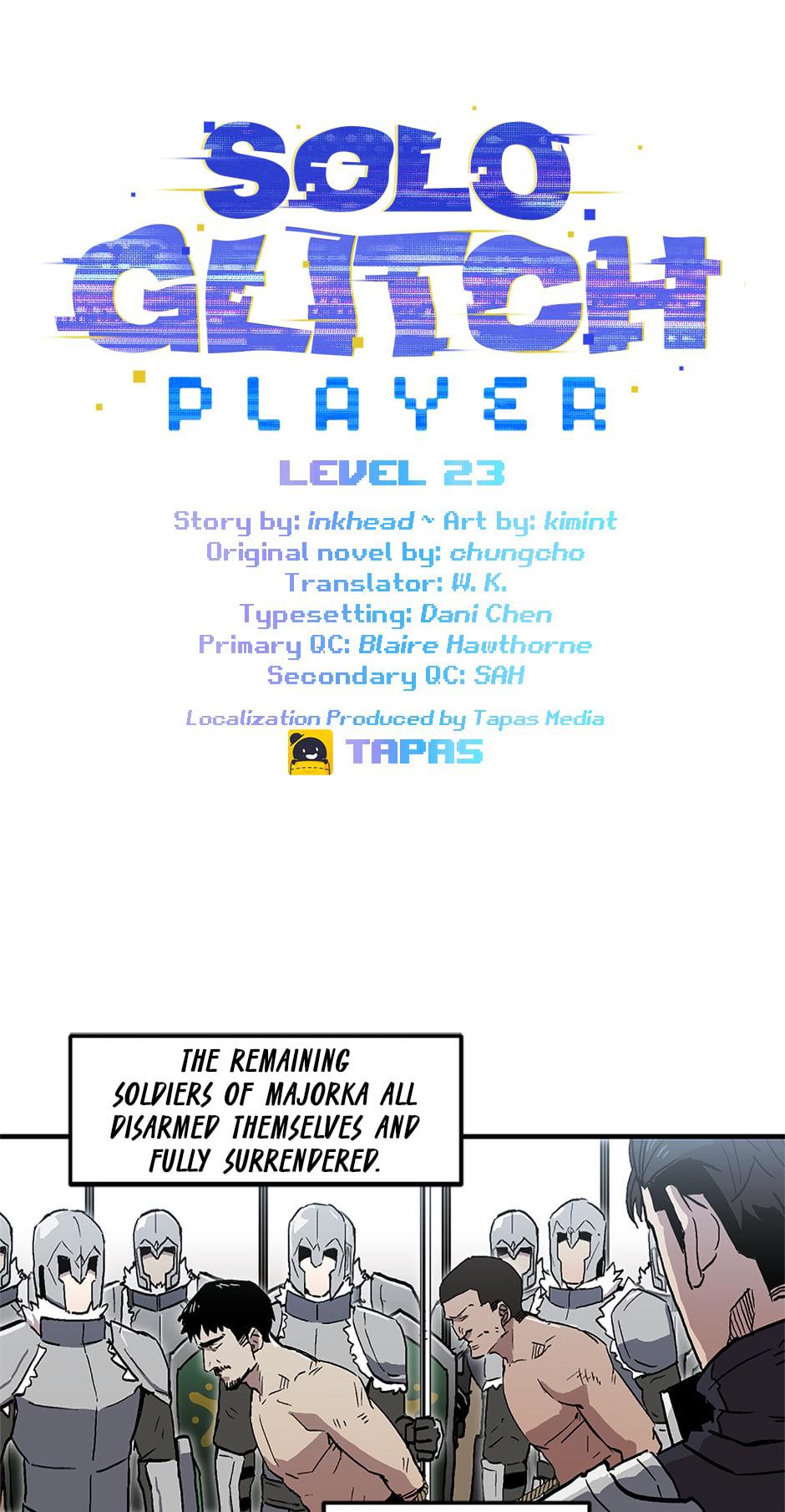 Read Solo Glitch Player Manga Online