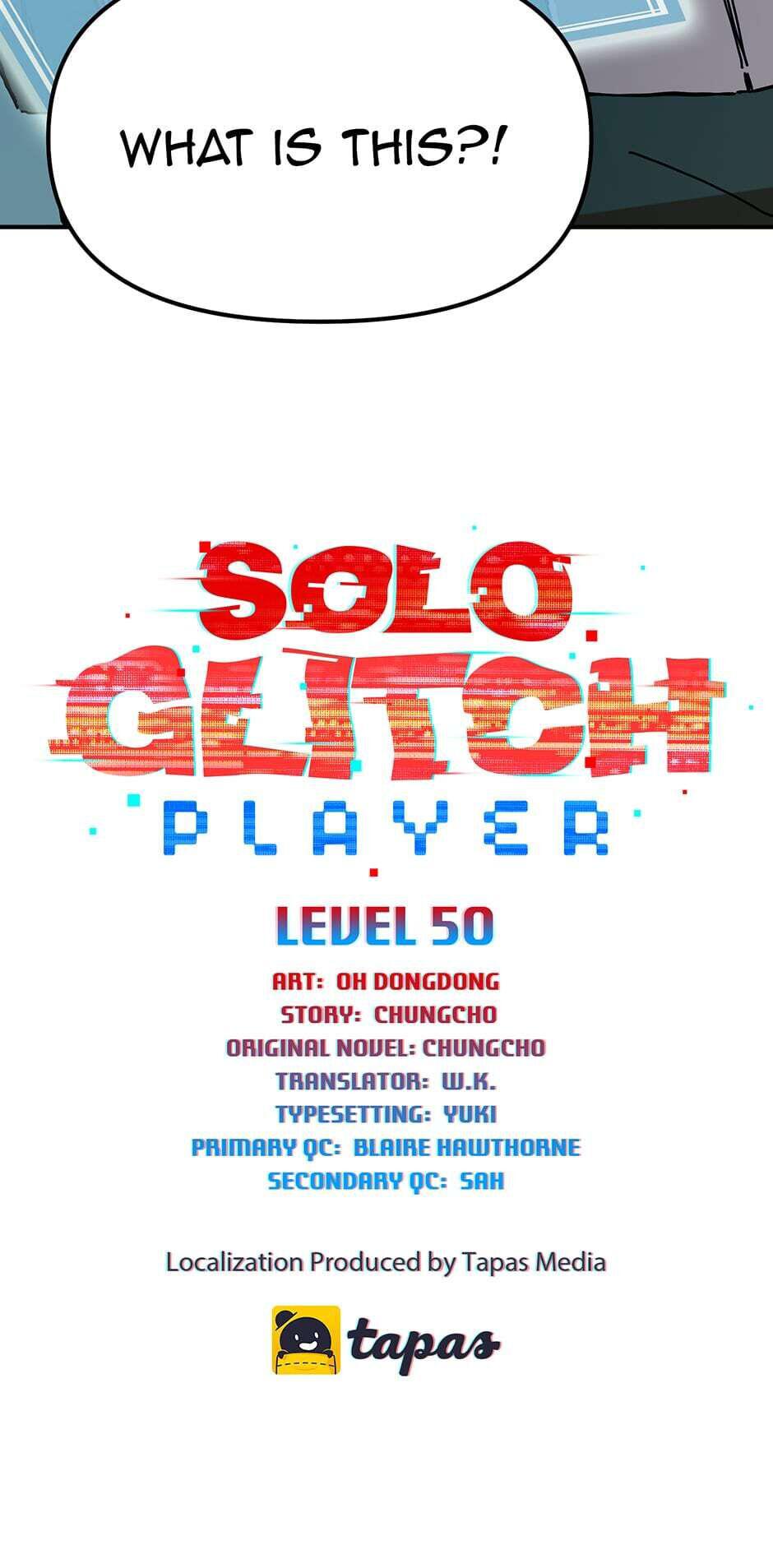 Read Solo Glitch Player Manga Online