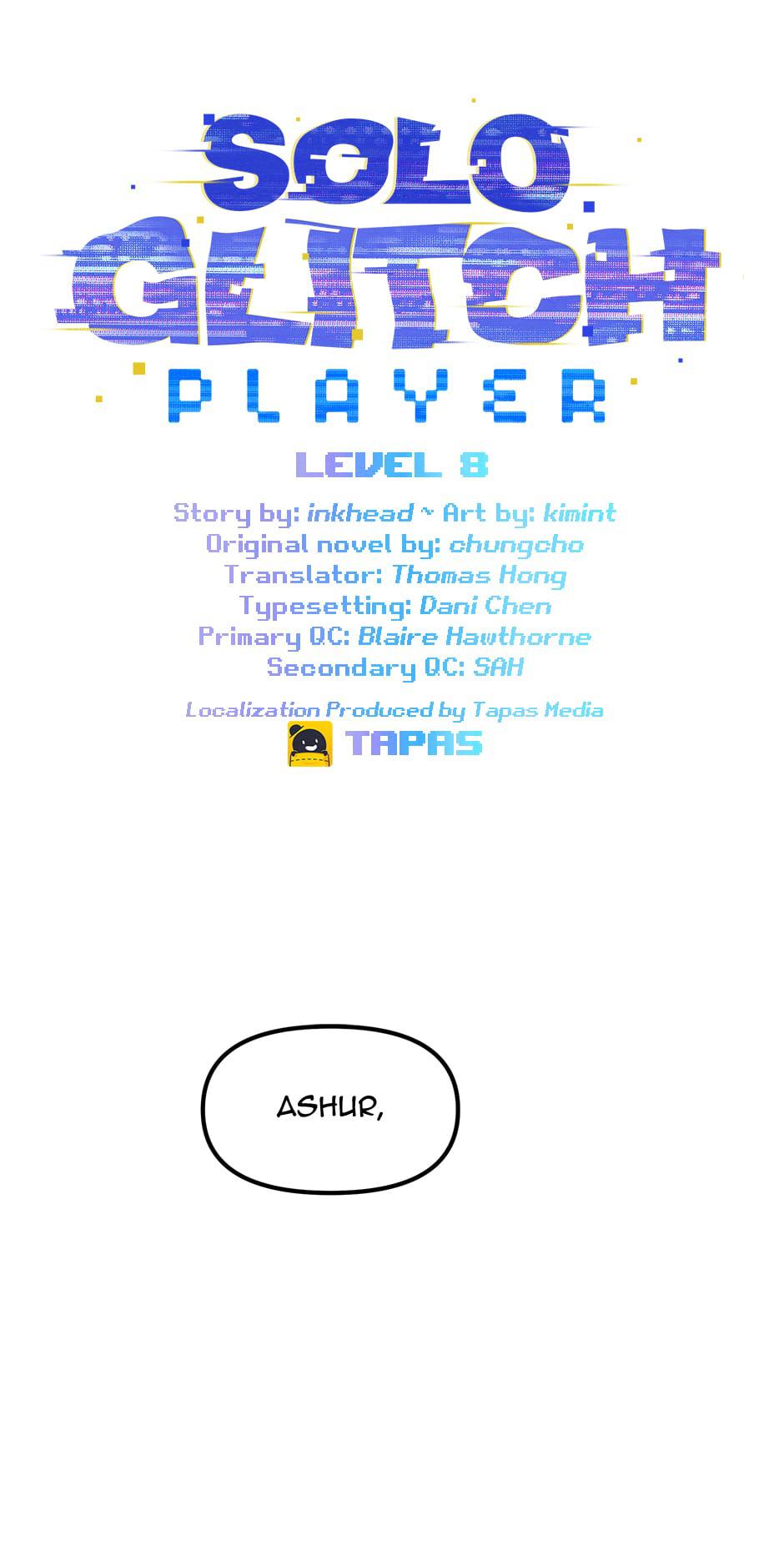 Read Solo Glitch Player Manga Online