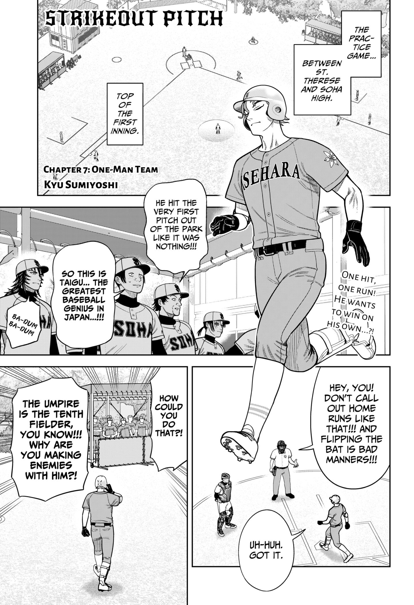 Read Strikeout Pitch Manga Online