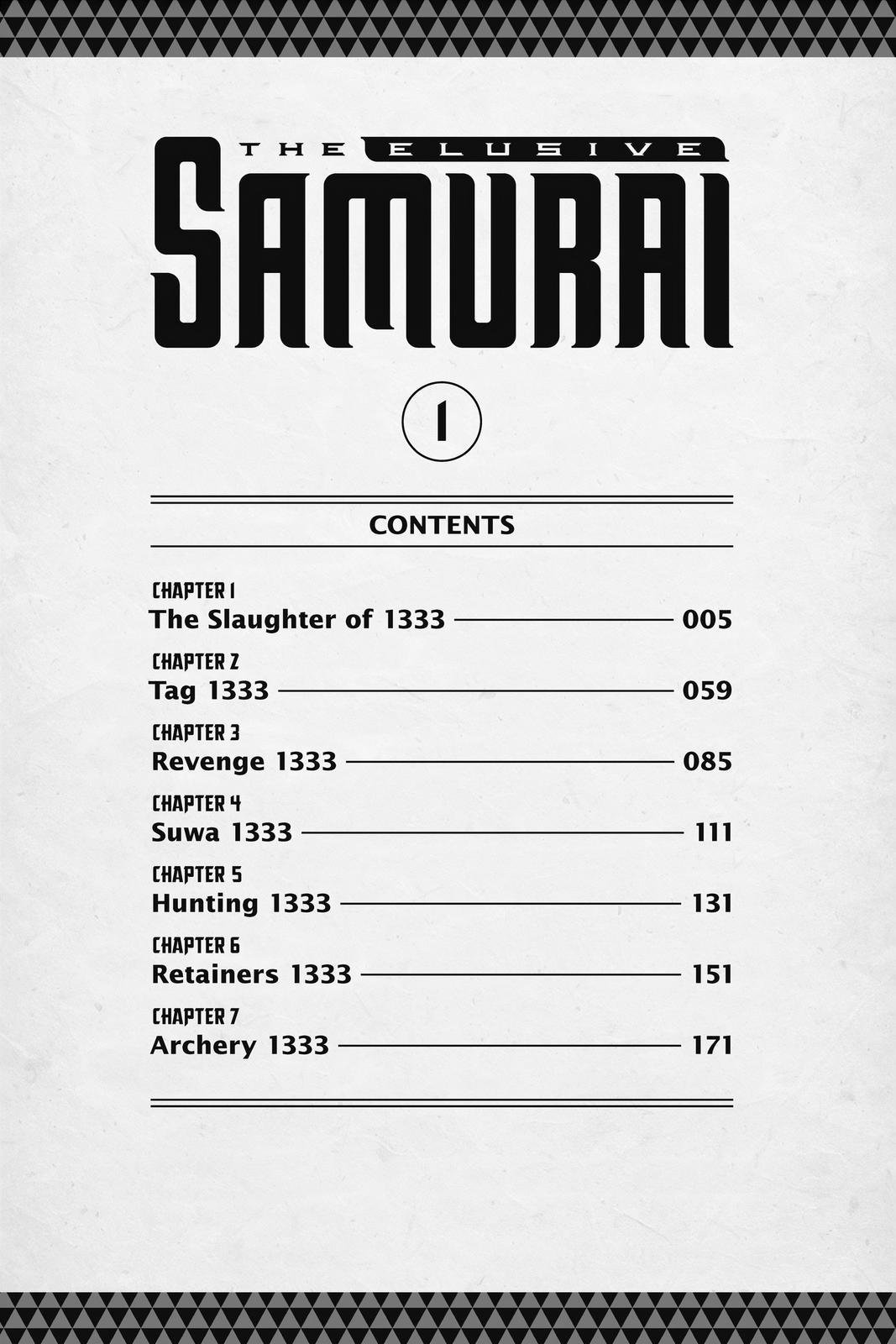 Read The Elusive Samurai Manga Online