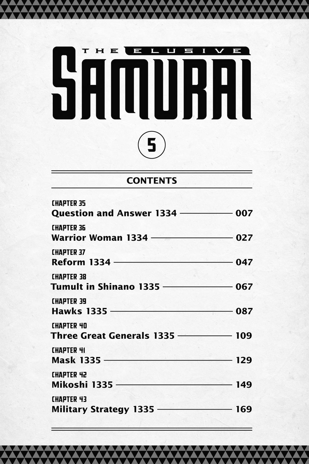 Read The Elusive Samurai Manga Online