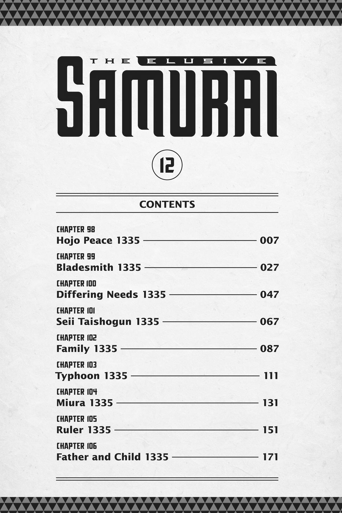Read The Elusive Samurai Manga Online