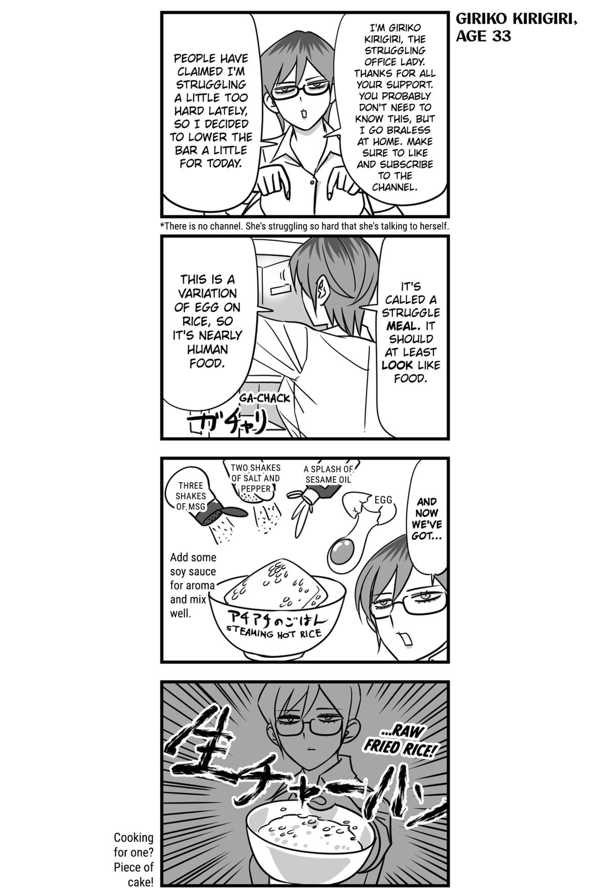 Read The Struggle is Real With Giriko Kirigiri Manga Online