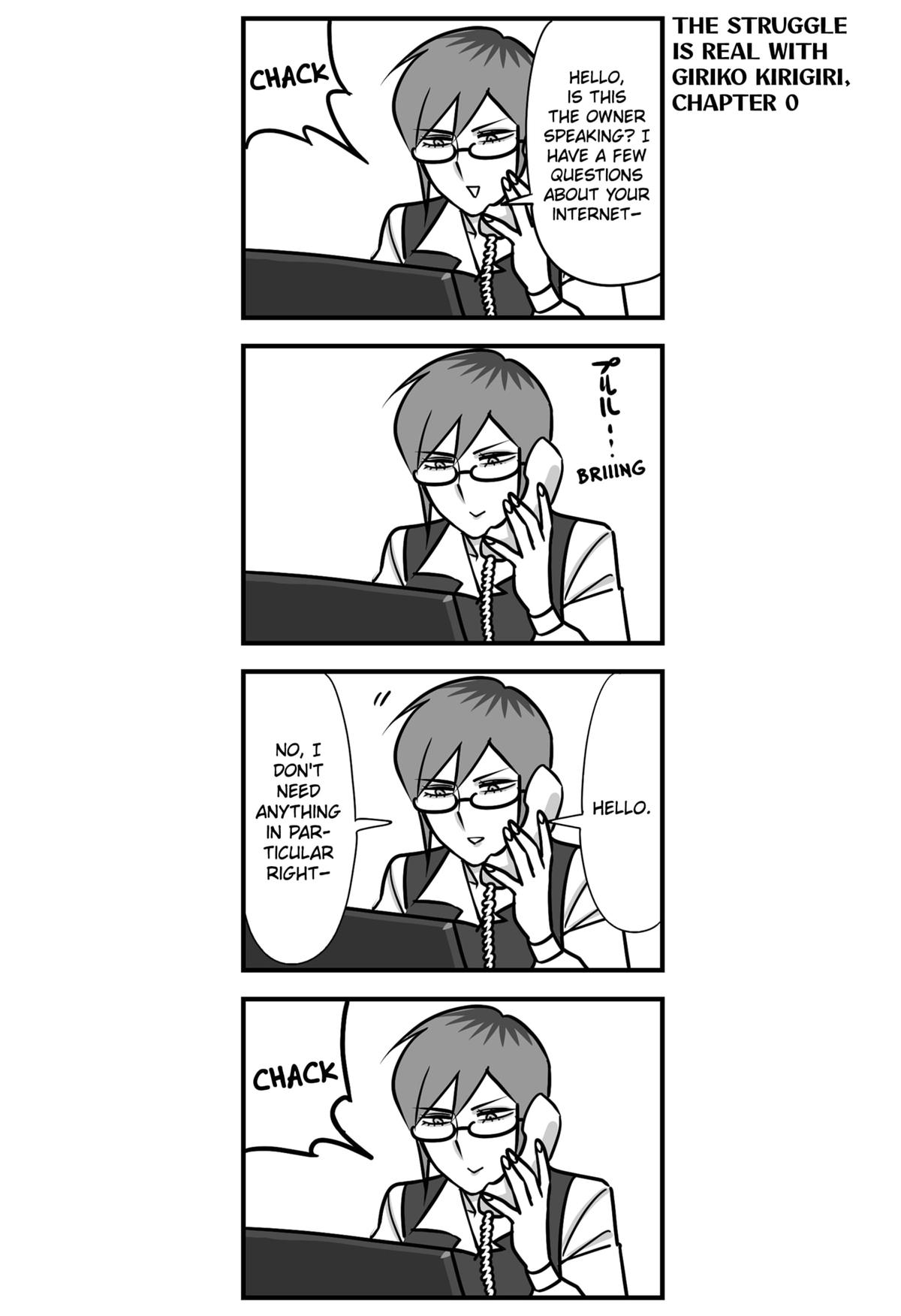 Read The Struggle is Real With Giriko Kirigiri Manga Online